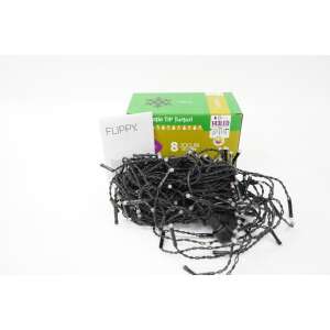 KipHome Flippy karácsonyi fényfüzér, 143 LED-es többszínű jégcsap fényfüzér, 5m, 8 világítási mód - Fényfüzér