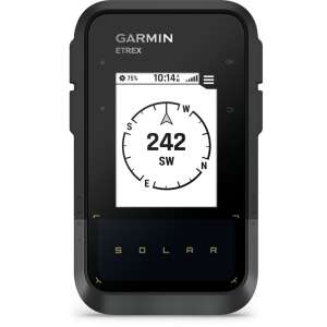 Garmin eTrex Solar navigátor Kézi 5,49 cm (2.16") 141 g Fekete, Szürke