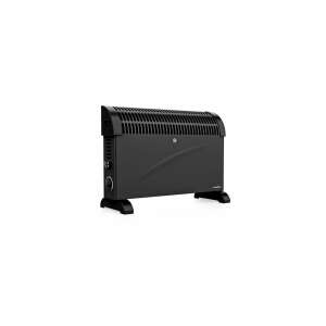 Nedis Homelux Elektromos Fűtőtest, konvektor, 2000W, Fekete - Elektromos fűtőpanel