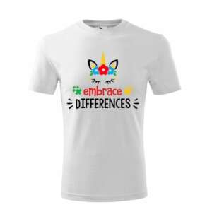 Öleld meg a különbségeket póló, Autizmus Tudatosság támogatás - Ajándék póló