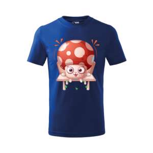 Személyre szabott gyerek póló gomba rajzfilmfigurával - Ajándék póló