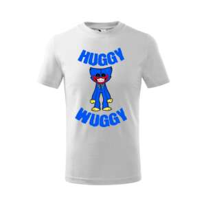 Fehu00e9r Huggy Wuggy pu00f3lu00f3 gyerekeknek - Ajándék póló