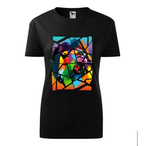 Tricou Personalizat cu Leu Geometric Colorat - Design Artistic și Modern 107528222 - Fejlesztő játék ovisoknak