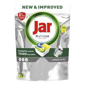 Jar Platinum Lemon Mosogatógép Tabletta, 50 darab, erőteljes tisztítás - Gépi mosogatás