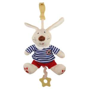 Baby Mix zenélő plüss játék nyuszi tengerész 30308616