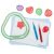 Spirograph Mini - 10 darabos spirál rajzoló szett 111228005