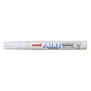 Uni Paint Marker, fehér, 2,2-2,8 mm, különböző felületek jelölésére - Lakkmarker