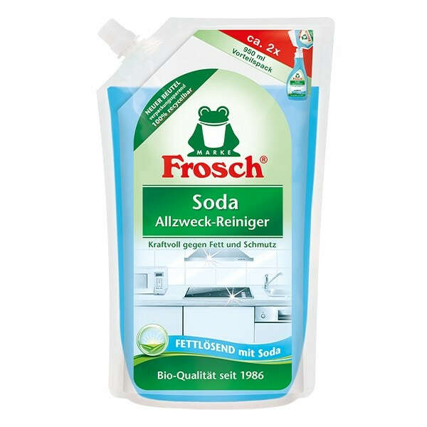 Frosch Konyhai Tisztítószer Utántöltő - Szódás - 950ml