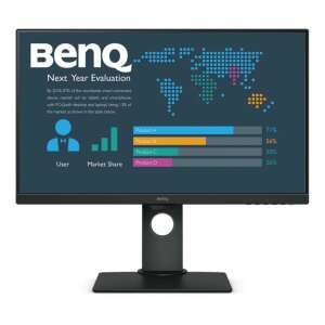 BenQ BL2790T 27 hüvelykes Full HD IPS LED monitor, fekete, elülső nézet - BenQ