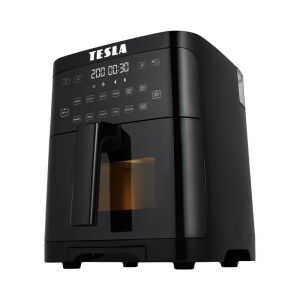 TESLA AirCook & Steam QS550 XL forrólevegős sütő oldalnézet - Tesla