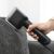 Using Cecotec Fast&Furious 4010 Vital handheld steamer on upholstery