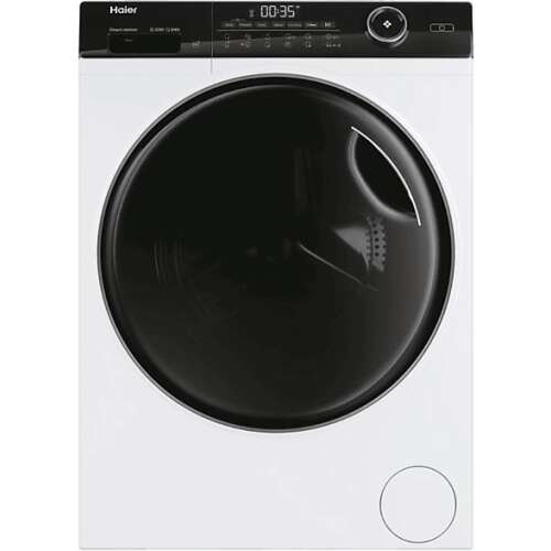 Haier HW70-B14959TU1-S práčka s predným plnením, biela s čiernymi akcentmi