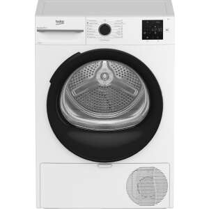 Beko BM3T38230W hőszivattyús szárítógép, elülső nézet, fehér - Műszaki cikk & Elektronika