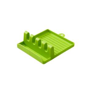 Zöld műanyag konyhai eszköz tartó - Edényszárító