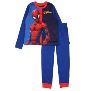 Piżama chłopięca Marvel Spiderman, niebieska i czerwona, z nadrukiem Spidermana na górze - Moda i ubiór
