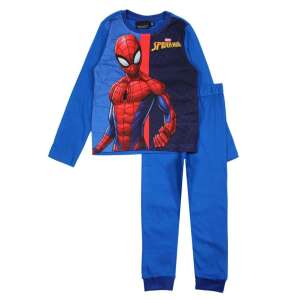 Piżama z bawełny Marvel Spiderman dla chłopców, niebieska z nadrukiem Spidermana - Baba & Tipegő