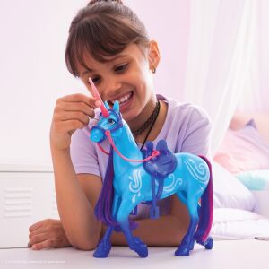 Jucărie Unicorn Academy River Unicorn cu copil jucându-se - Spin Master Figurine de basm