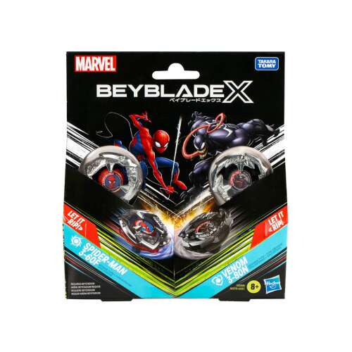 Beyblade x Marvel multipack Spider-Man és Venom karakterekkel