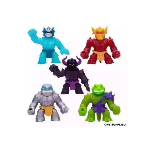 Goo Jit Zu Hősök, Nyújtható akciófigurák, 5 darabos csomag