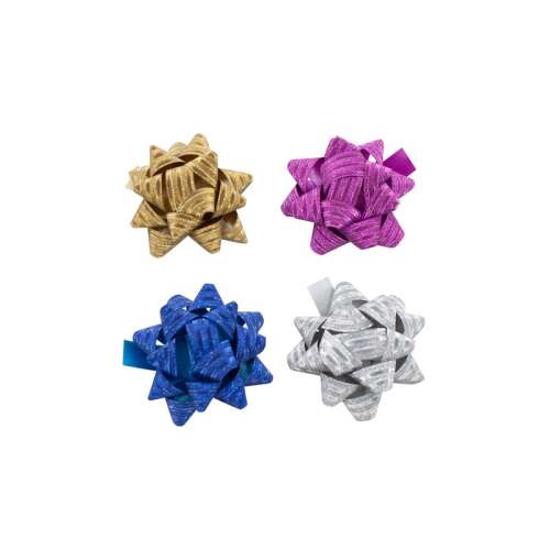 Csillag glitteres 5 cm viac druhov