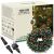 Springos Cl1009 1000 LED Christmas lights packaging with lights and connectors
