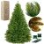 Springos 1.5m Scandinavian Spruce Artificial Christmas Tree with Stand and Packaging