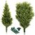 Unassembled Springos 1.5m Scandinavian Spruce Artificial Christmas Tree