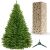 Springos Premium Scandinavian 3D Spruce Artificial Christmas Tree 1.8m with stand and packaging