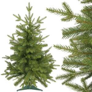 Springos Ct0174 90 cm Künstliche Fichte Weihnachtsbaum, mit Ständer, realistisches Aussehen, grüne Nadeln, 6 Ebenen, 14 Zweige, 100 Spitzen - Künstliche Weihnachtsbäume