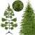 Springos Evergreen 1.2m Artificial Christmas Tree Assembly and Detail