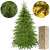 Springos Evergreen 1,2 m künstlicher Weihnachtsbaum mit Verpackung und Astdetail
