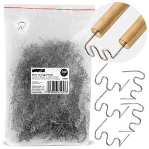 Humberg Staples set for plastic welders 600pcs - Silver