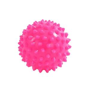 Tüskés labda, maszírozó labda 13 cm rózsaszín