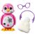 Csupaszív Mini Pinguin Roz Interactiv cu căciulă, ochelari și căști
