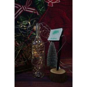 Flippy 100 LED warm white solar powered copper wire fairy lights, 10 meters long, for indoor and outdoor use - Home & Garden