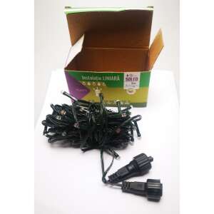 Instalatie de Craciun Tip Liniar, 8 jocuri de lumini, Fir Verde 5 m 50 LED -uri, Multicolor 107622362 - Ghirlande luminoase