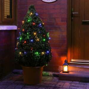 Flippy 250 LED Multicolor Christmas Lights, 25 meters long, 8 lighting modes, Green Wire, Connectable - Christmas