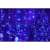 Flippy kék LED függöny fényfüzér, 120 LED, 2m x 1m, 8 fényjáték, IP44, beltéri/kültéri