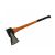 2.0 kg fiberglass splitting axe, angled view