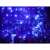 Flippy 900 LED-es kék függöny fényfüzér, 15m x 1m, IP44, villogó hatással, összeköthető, beltéri/kültéri