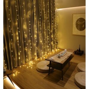 Flippy Karácsonyi fényfüggöny, 4mx2m, 480 meleg fehér LED, hangulatvilágítás - Fényfüzér