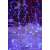 Flippy 10m x 2m Blue LED Curtain Lights with Flash Function, Indoor/Outdoor, IP44