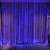 Flippy 10m x 2m Blue LED Curtain Lights with Flash Function, Indoor/Outdoor, IP44