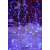 Flippy 10m x 2m Blue LED Curtain Lights with Flash Function, Indoor/Outdoor, IP44