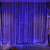 Flippy 10m x 2m Blue LED Curtain Lights with Flash Function, Indoor/Outdoor, IP44