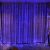 Flippy blue LED curtain lights for home decoration