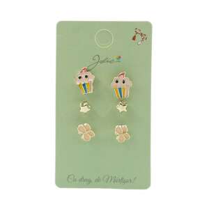 Set 3 Perechi Cercei Briosa, Stea, Fluture 107630766 - Bijuterii pentru femei