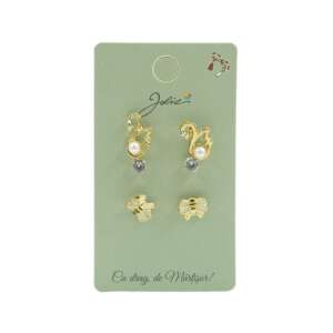 Set 3 Perechi Cercei Lebada, Piatra, Albinuta 107630764 - Bijuterii pentru femei