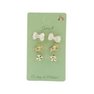 Set 3 Perechi Cercei Fundita, Unicorn, Floare 107630769 - Bijuterii pentru femei