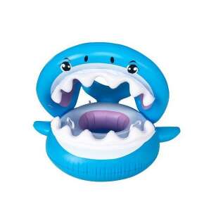 Flippy Shark Inflatable Baby Float, blue, 90 cm - Garden Pool